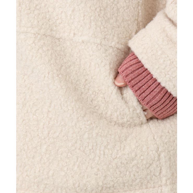 【大きいサイズ】ブークレノーカラージャケット | eur3 | 詳細画像13