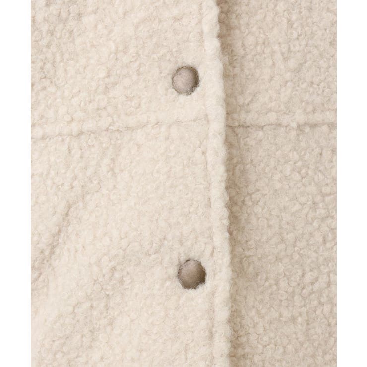 【大きいサイズ】ブークレノーカラージャケット | eur3 | 詳細画像15