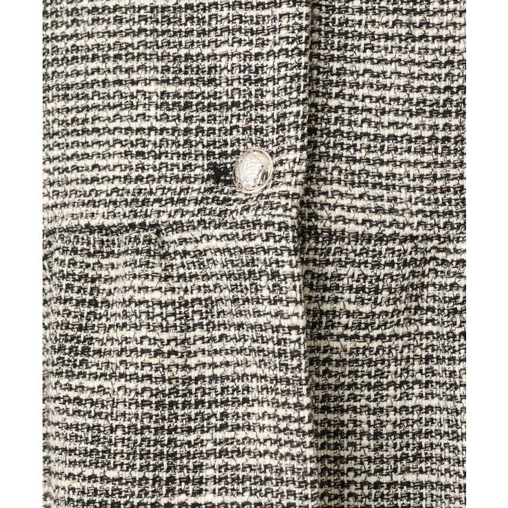 【大きいサイズ】ツイードペプラムジレ | eur3 | 詳細画像28 