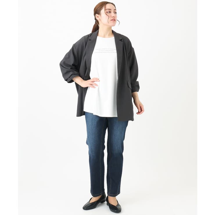 【大きいサイズ】タンブラーオックステーラードジャケット | eur3 | 詳細画像17 