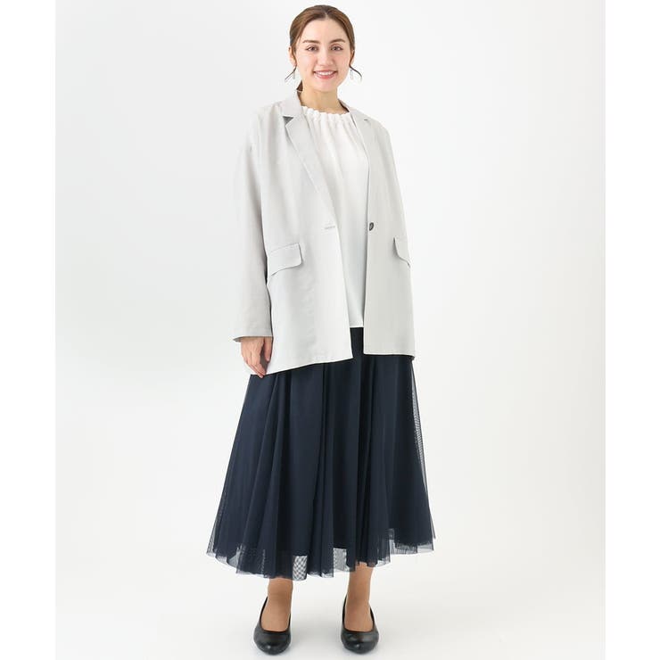 【大きいサイズ】タンブラーオックステーラードジャケット | eur3 | 詳細画像2 