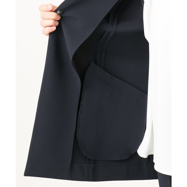 【大きいサイズ】WクロスVネックジレ | eur3 | 詳細画像15 