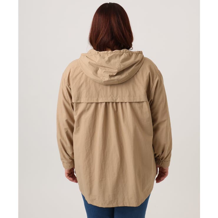 【大きいサイズ/撥水/花粉ガード】マウンテンパーカー | eur3 | 詳細画像14 