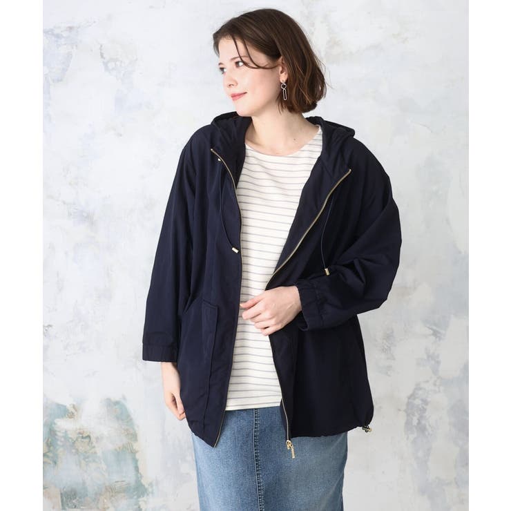 【大きいサイズ/撥水/花粉ガード】マウンテンパーカー | eur3 | 詳細画像2 