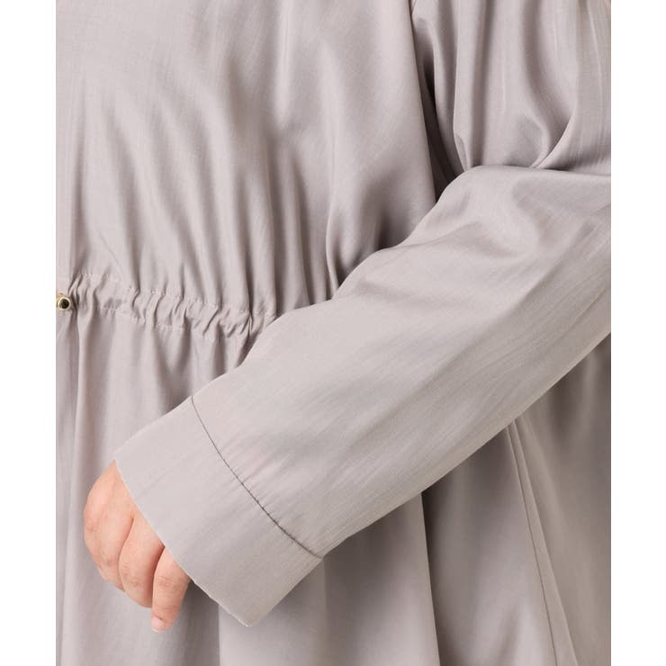 【大きいサイズ】シア―ギャザーブルゾン | eur3 | 詳細画像14 