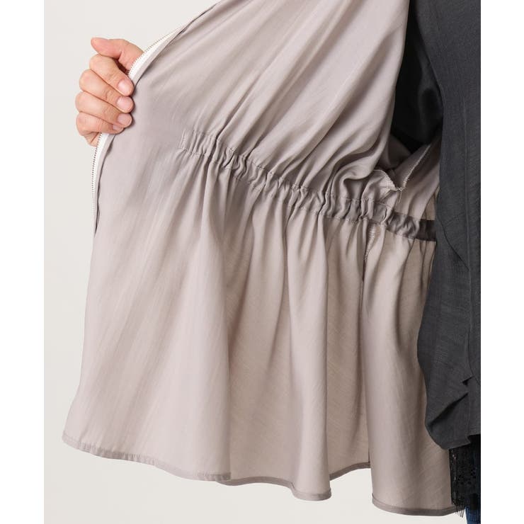 【大きいサイズ】シア―ギャザーブルゾン | eur3 | 詳細画像18 