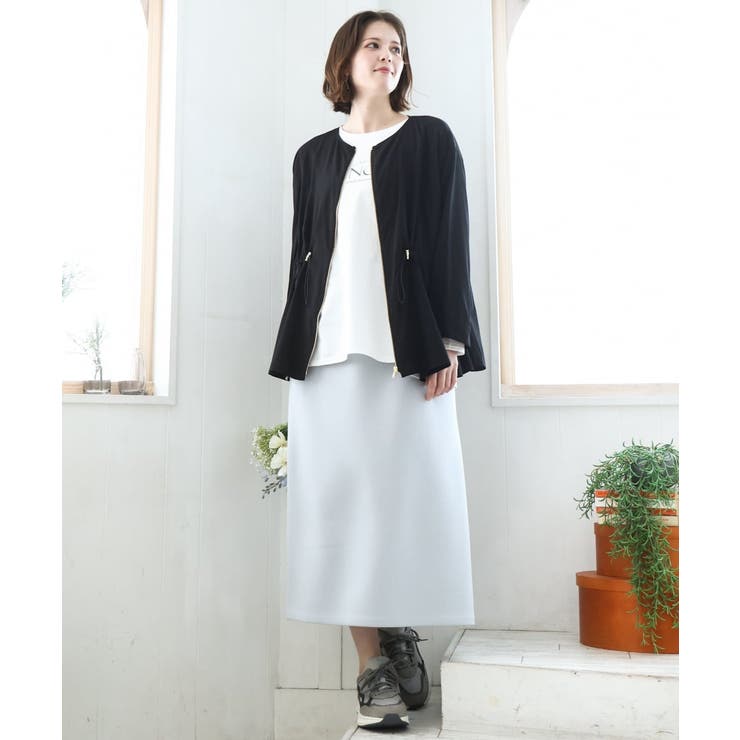 【大きいサイズ】シア―ギャザーブルゾン | eur3 | 詳細画像20 