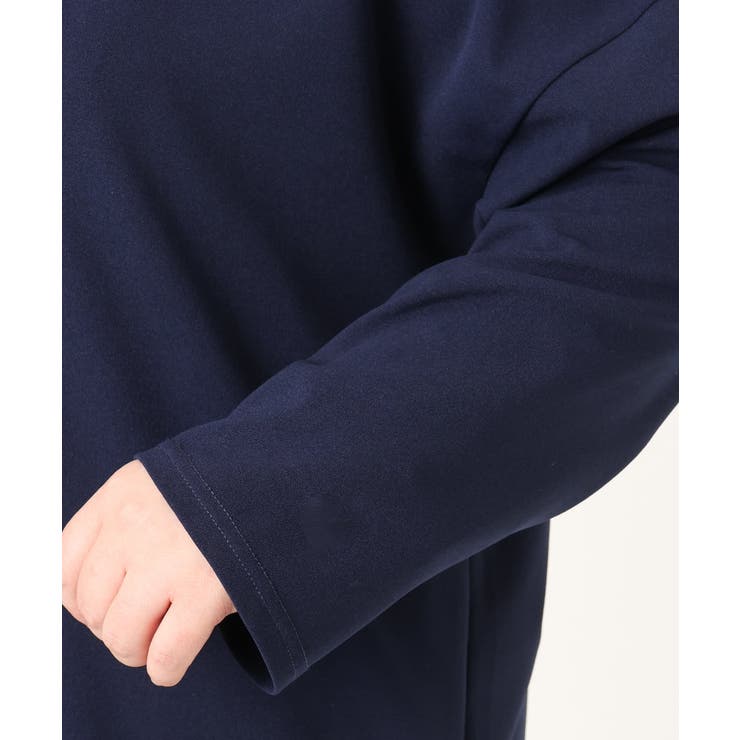 【大きいサイズ 2wayボタン セットアップ対応】カットジョーゼットVネックジャ… | eur3 | 詳細画像10 