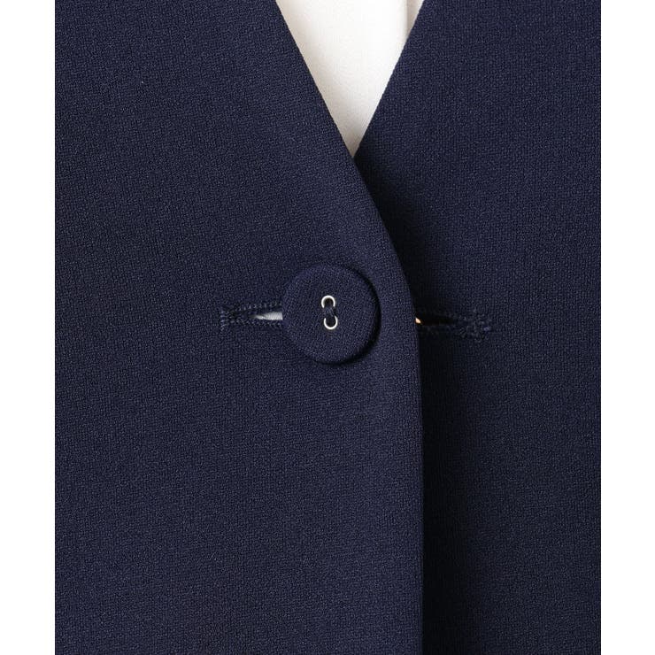 【大きいサイズ 2wayボタン セットアップ対応】カットジョーゼットVネックジャ… | eur3 | 詳細画像19 