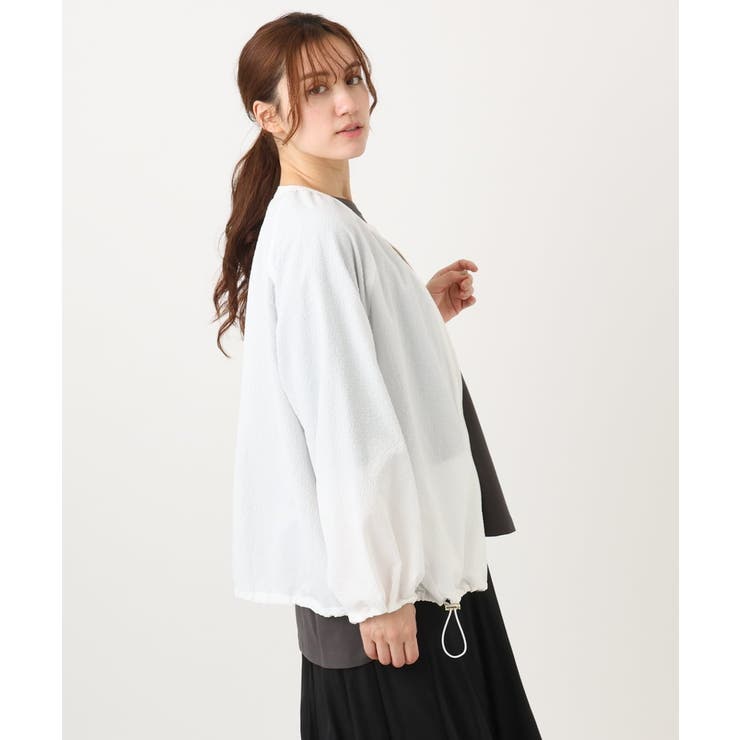 【大きいサイズ】ポコポコブルゾン | eur3 | 詳細画像2 