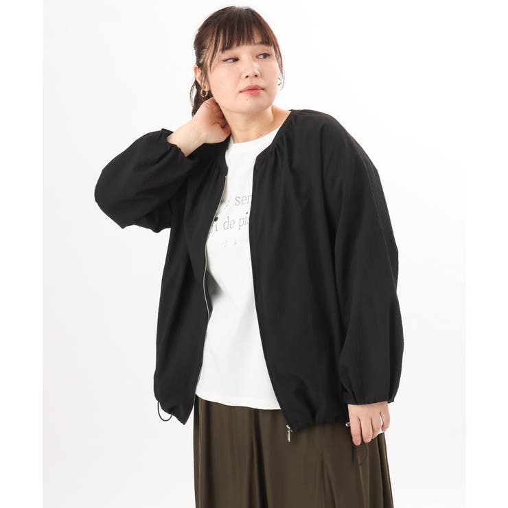 【大きいサイズ】ポコポコブルゾン | eur3 | 詳細画像31 