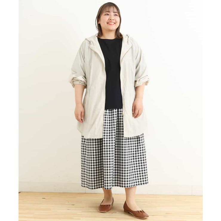 大きいサイズ】ポーチ付き！小さくたためるポケッタブルパーカー[品番