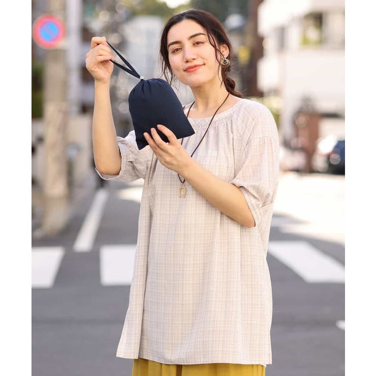 大きいサイズ】ポーチ付き！小さくたためるポケッタブルパーカー[品番