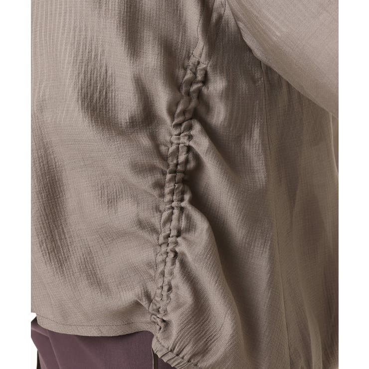 【大きいサイズ/2WAY】シアーライトブルゾン | eur3 | 詳細画像17 