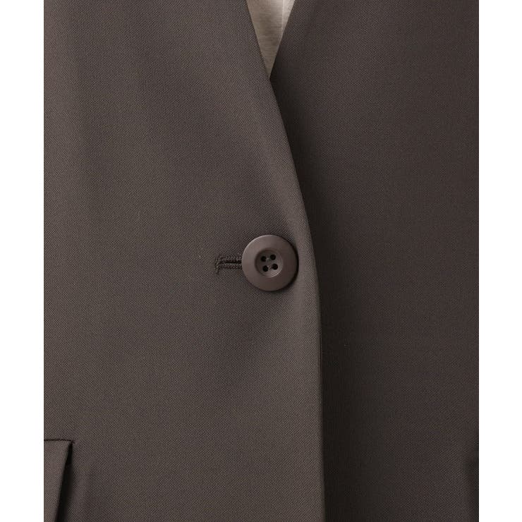 【大きいサイズ/接触冷感】カノコVネックジレ | eur3 | 詳細画像14 