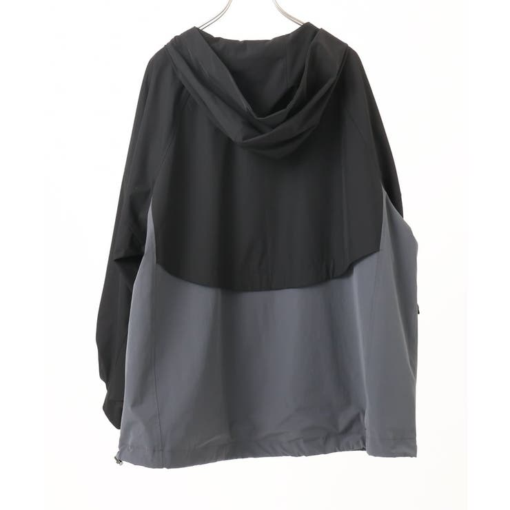 【大きいサイズ】バイカラーフーディーブルゾン | eur3 | 詳細画像38 