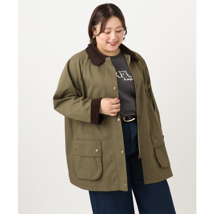 【大きいサイズ】ステンカラーワークジャケット | eur3 | 詳細画像10 