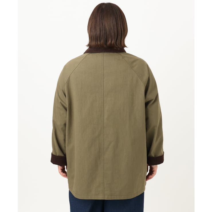 【大きいサイズ】ステンカラーワークジャケット | eur3 | 詳細画像13 