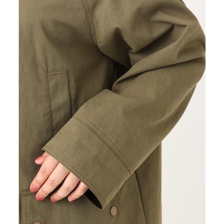 【大きいサイズ】ステンカラーワークジャケット | eur3 | 詳細画像20 