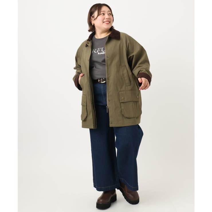 【大きいサイズ】ステンカラーワークジャケット | eur3 | 詳細画像25 