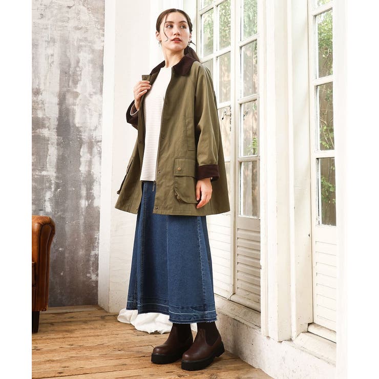 大きいサイズ】ステンカラーワークジャケット[品番：ITKW0022769