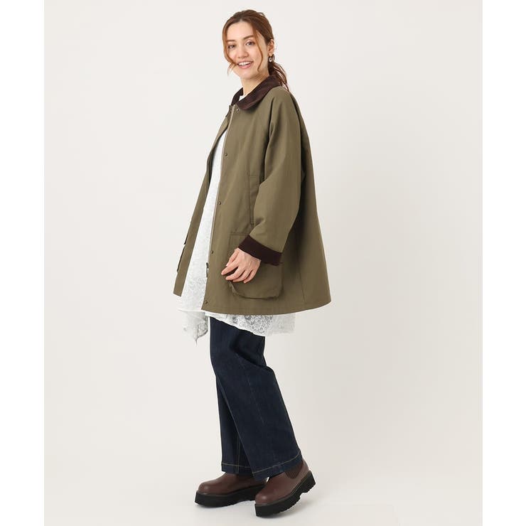 大きいサイズ】ステンカラーワークジャケット[品番：ITKW0022769