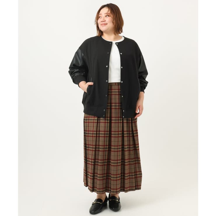 【大きいサイズ】バーシティジャケット | eur3 | 詳細画像17 