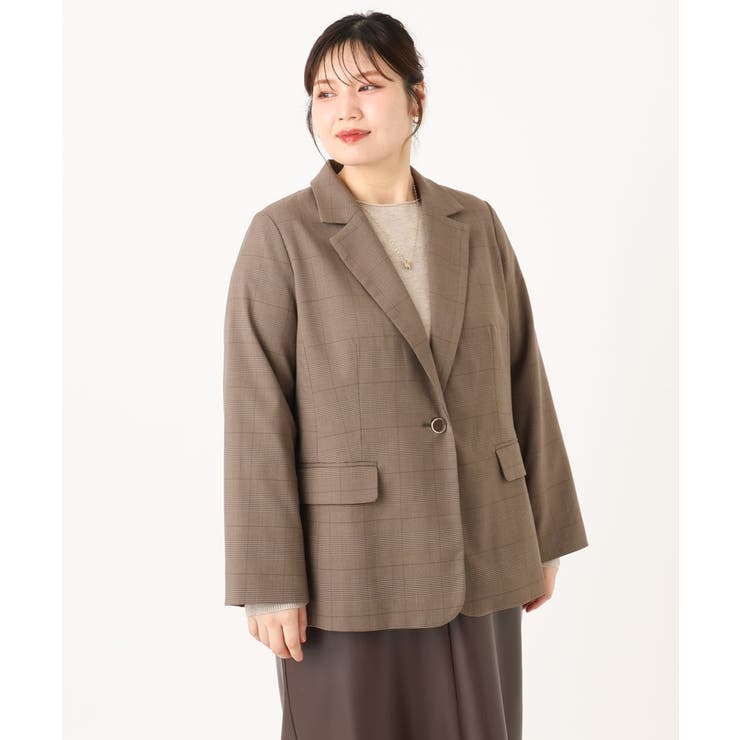 【大きいサイズ】テーラードジャケット | eur3 | 詳細画像17 