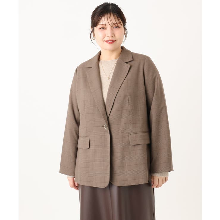 【大きいサイズ】テーラードジャケット | eur3 | 詳細画像18 