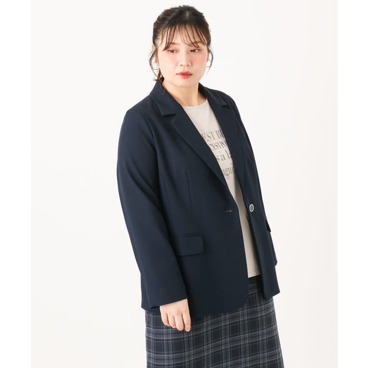 【大きいサイズ】テーラードジャケット | eur3 | 詳細画像6 