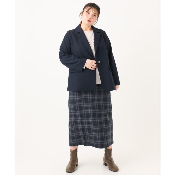 【大きいサイズ】テーラードジャケット | eur3 | 詳細画像9 