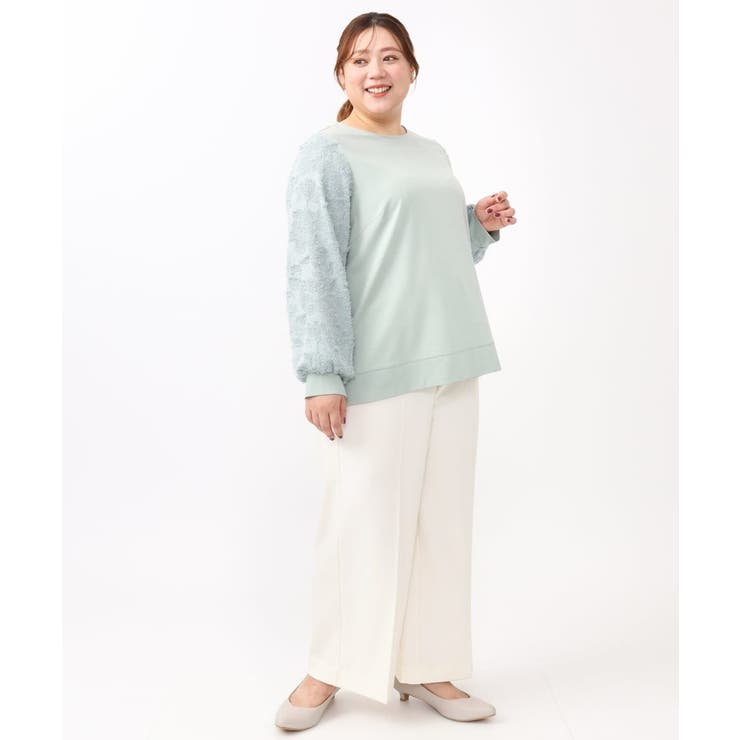 【大きいサイズ】コンビデザイントップス | eur3 | 詳細画像10 