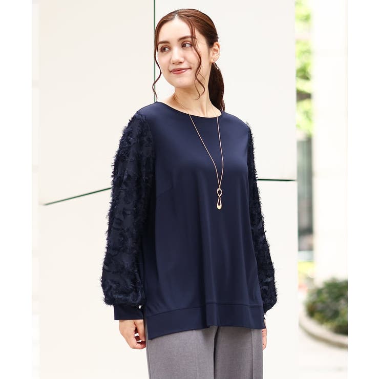 【大きいサイズ】コンビデザイントップス | eur3 | 詳細画像12 