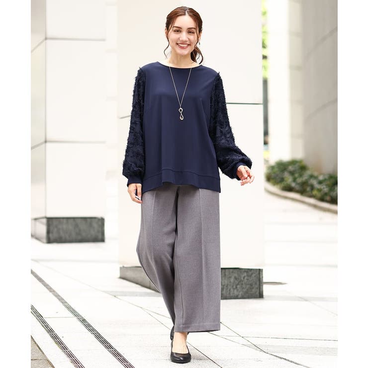 【大きいサイズ】コンビデザイントップス | eur3 | 詳細画像13 