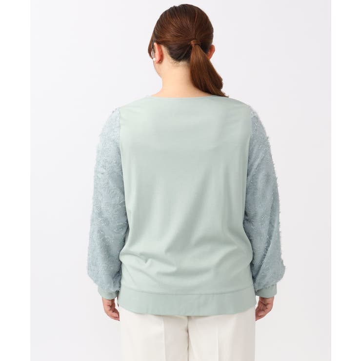 【大きいサイズ】コンビデザイントップス | eur3 | 詳細画像5 