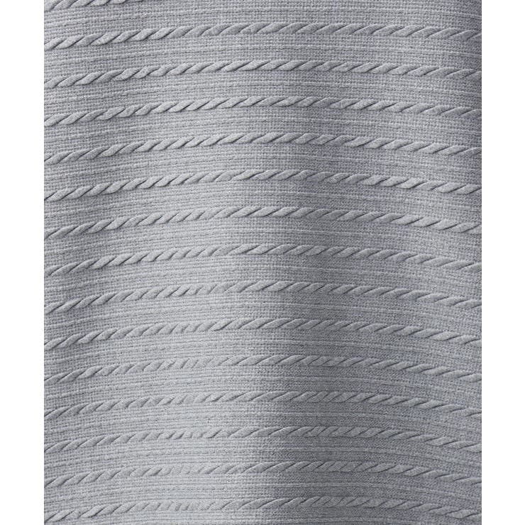 【大きいサイズ】ケーブルジャカードカットソー | eur3 | 詳細画像12 