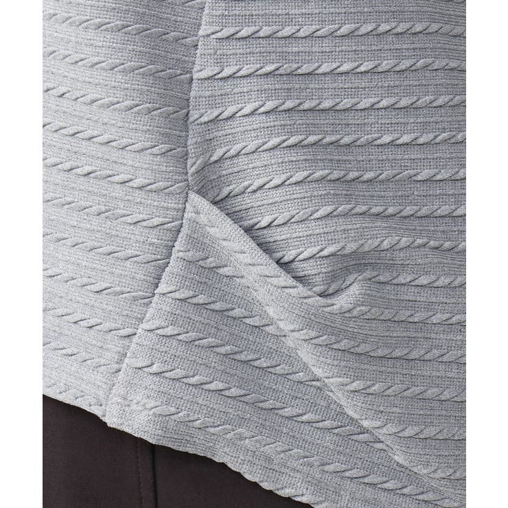 【大きいサイズ】ケーブルジャカードカットソー | eur3 | 詳細画像13 