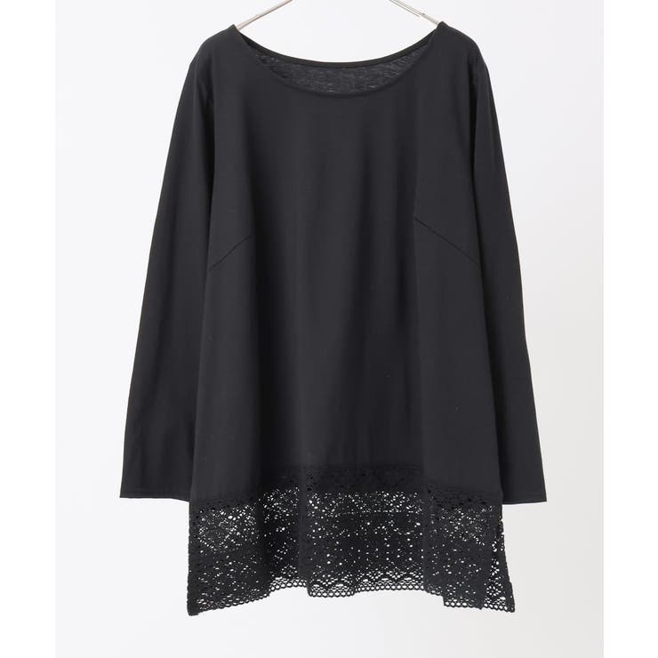 【大きいサイズ】裾レースプルオーバー | eur3 | 詳細画像20 