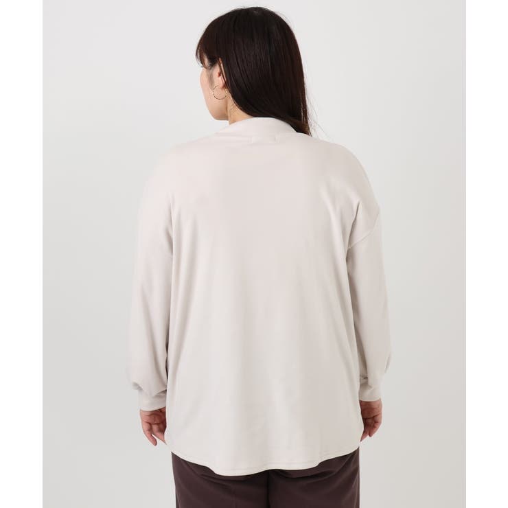 【大きいサイズ】なめらかフリースプチハイネック | eur3 | 詳細画像19 