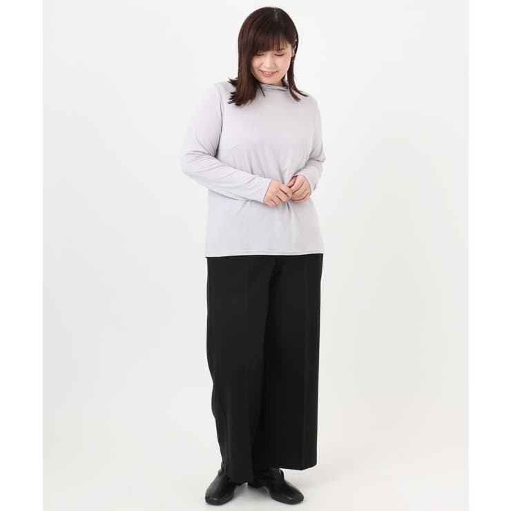 【大きいサイズ】ハイネック長袖カットソー | eur3 | 詳細画像19 