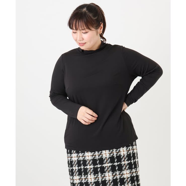 【大きいサイズ】ハイネック長袖カットソー | eur3 | 詳細画像22 