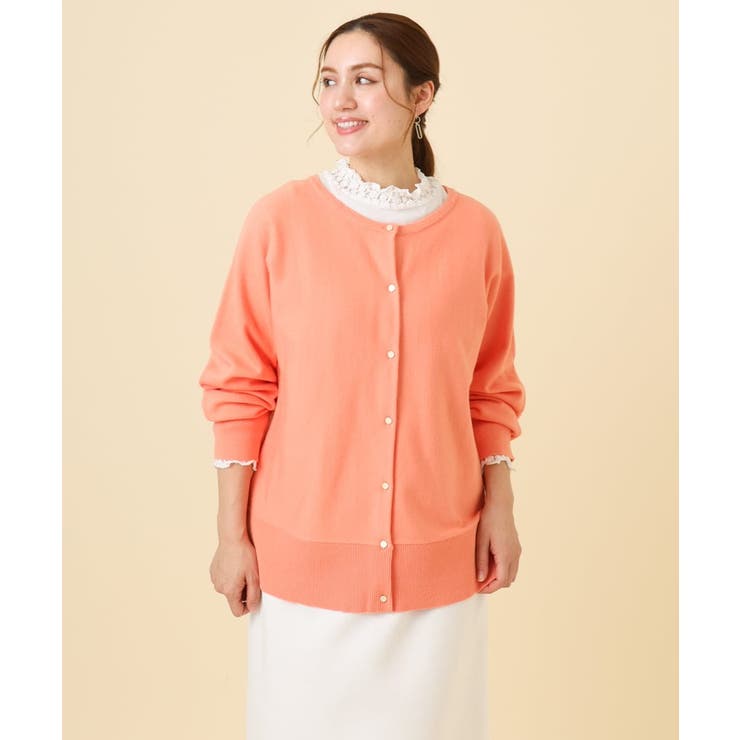 【再入荷/大きいサイズ】ハイネックレースカットソー | eur3 | 詳細画像8 