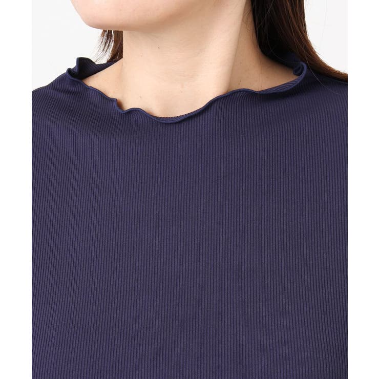 【大きいサイズ】メローリブカットソ | eur3 | 詳細画像6 