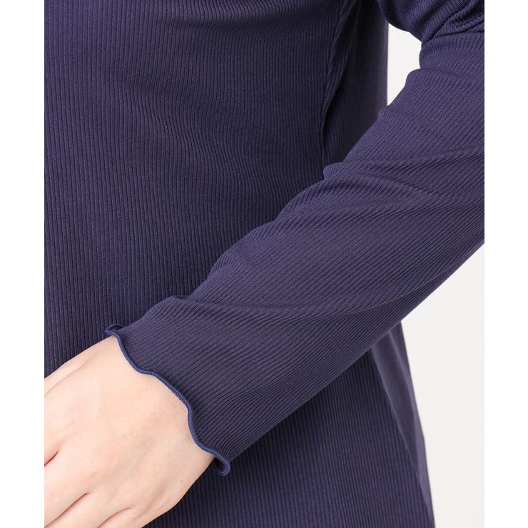 【大きいサイズ】メローリブカットソ | eur3 | 詳細画像7 