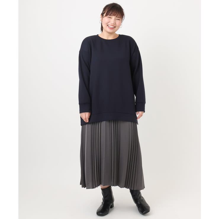 【大きいサイズ】もちもちジャージープルオーバー | eur3 | 詳細画像15 