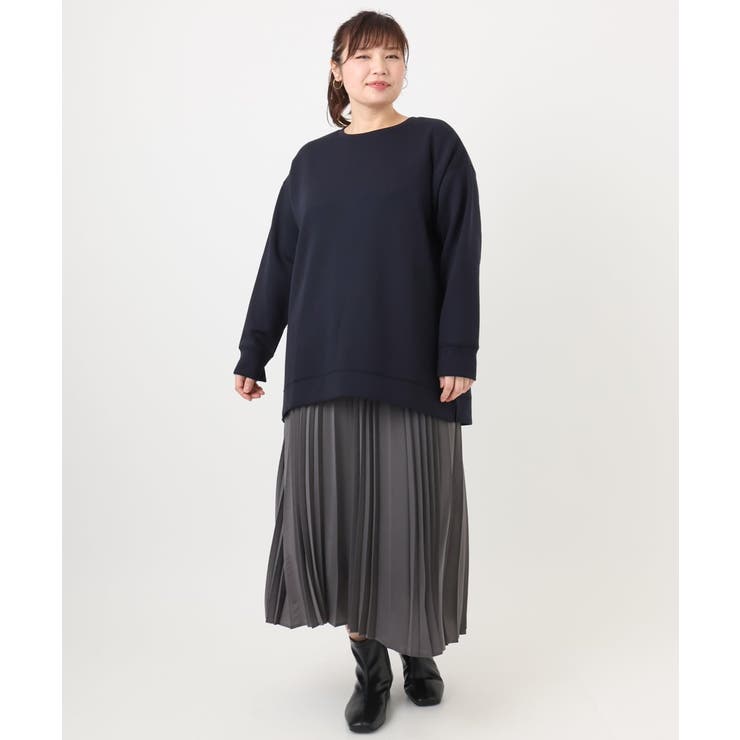 【大きいサイズ】もちもちジャージープルオーバー | eur3 | 詳細画像16 