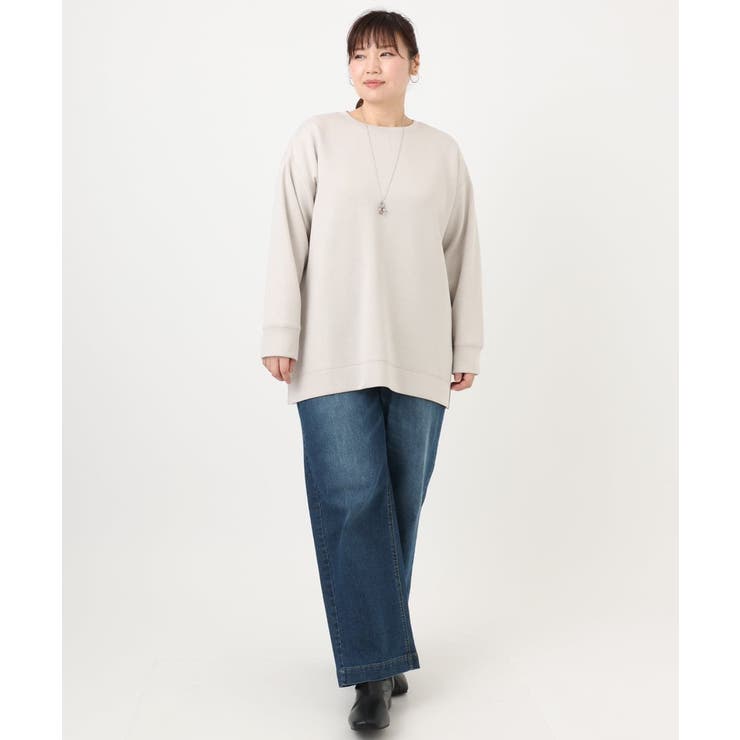 【大きいサイズ】もちもちジャージープルオーバー | eur3 | 詳細画像19 