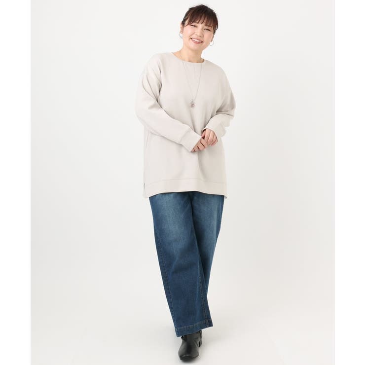 【大きいサイズ】もちもちジャージープルオーバー | eur3 | 詳細画像20 