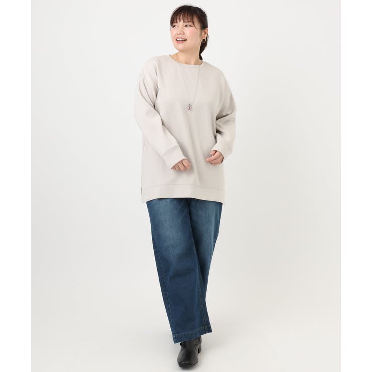 【大きいサイズ】もちもちジャージープルオーバー | eur3 | 詳細画像21 