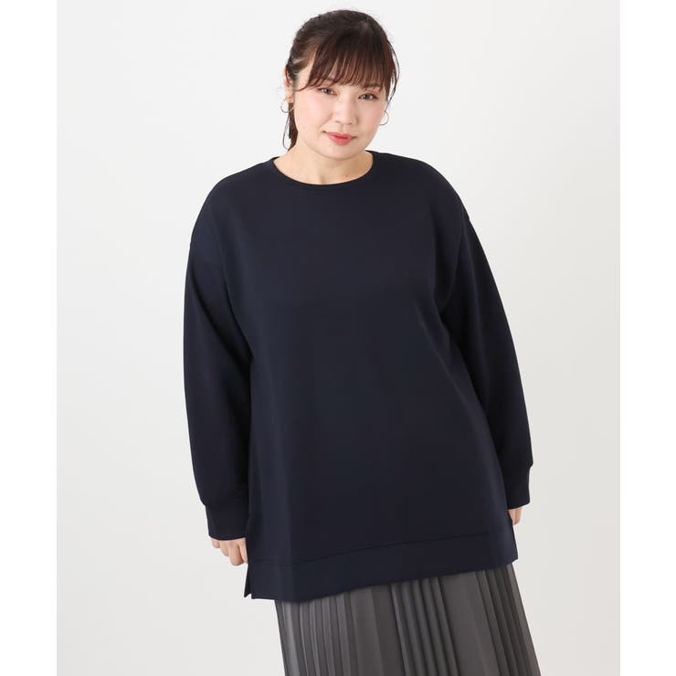 【大きいサイズ】もちもちジャージープルオーバー | eur3 | 詳細画像5 